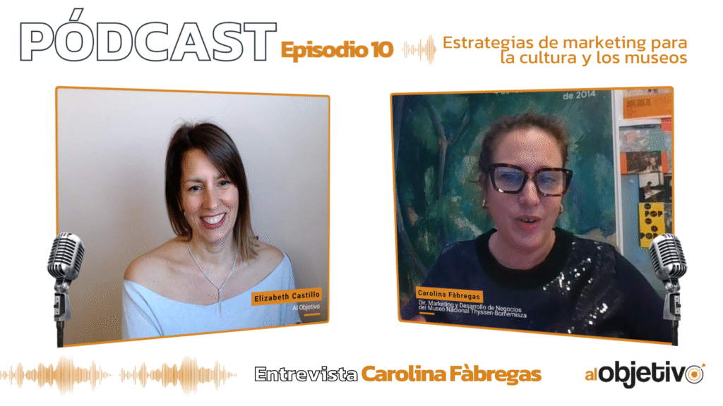 Dos mujeres, Elizabeth Castillo y Carolina Fàbregas en entrevista sobre marketing cultural