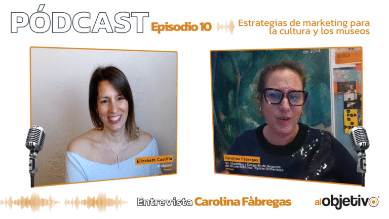 Dos mujeres, Elizabeth Castillo y Carolina Fàbregas en entrevista sobre marketing cultural