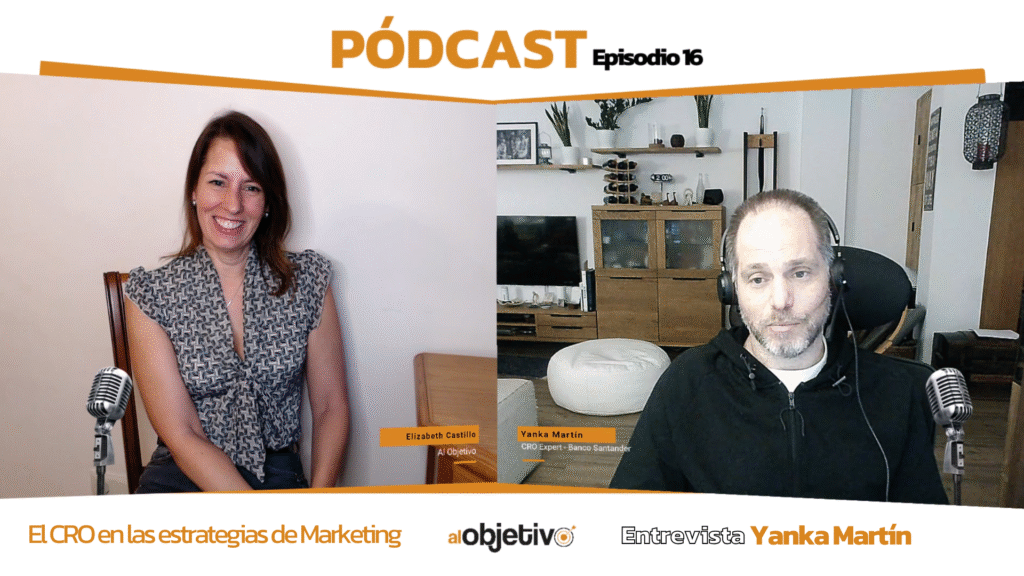 Un hombre y una mujer, Elizabeth Castillo y Yanka Martín, en entrevista sobre CRO en el marketing