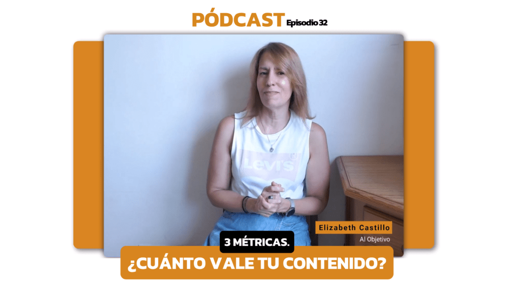 Mujer sentada explicando cómo calcular el valor del contenido orgánico